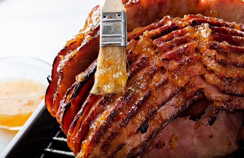 Orange Glazed Ham