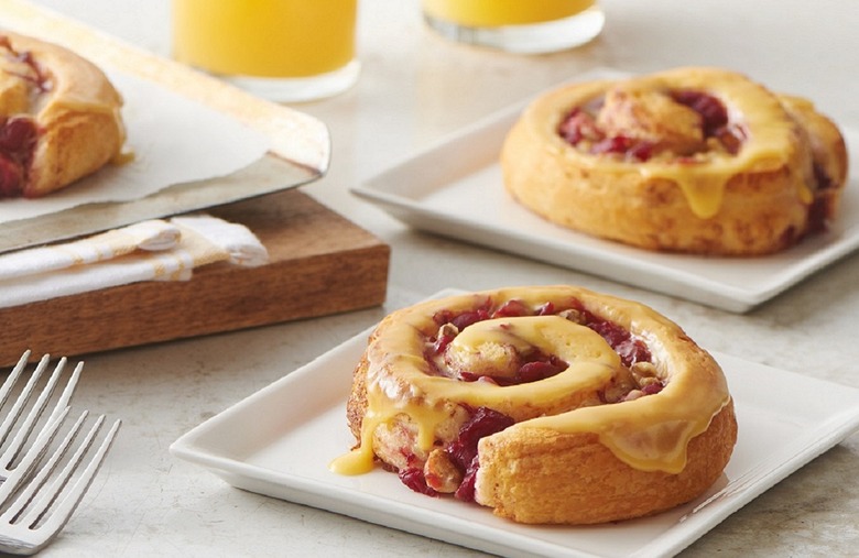 Cranberry Orange Rolls 