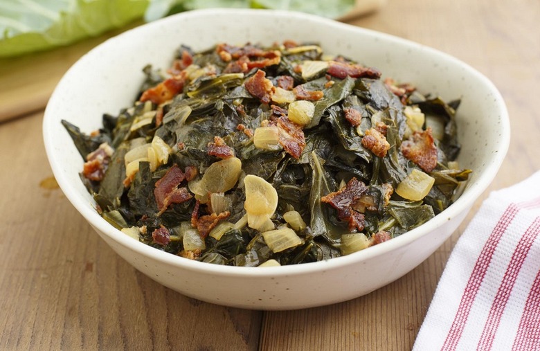 Collard Greens with Bacon 