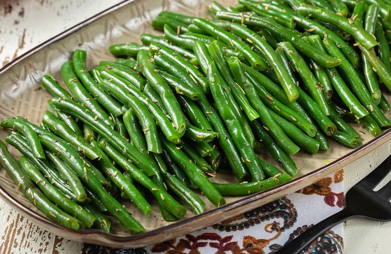 Rosemary and Thyme Green Beans 