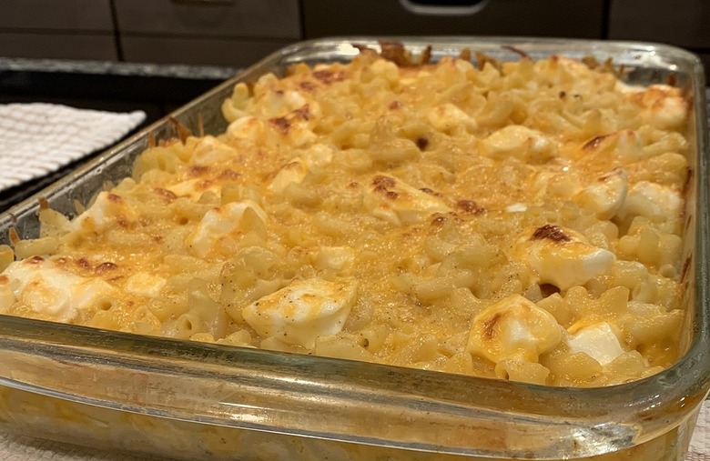 Cheese and Macaroni Pie 