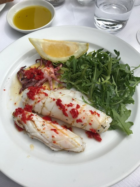 Calamari ai Ferri at The River Café, London