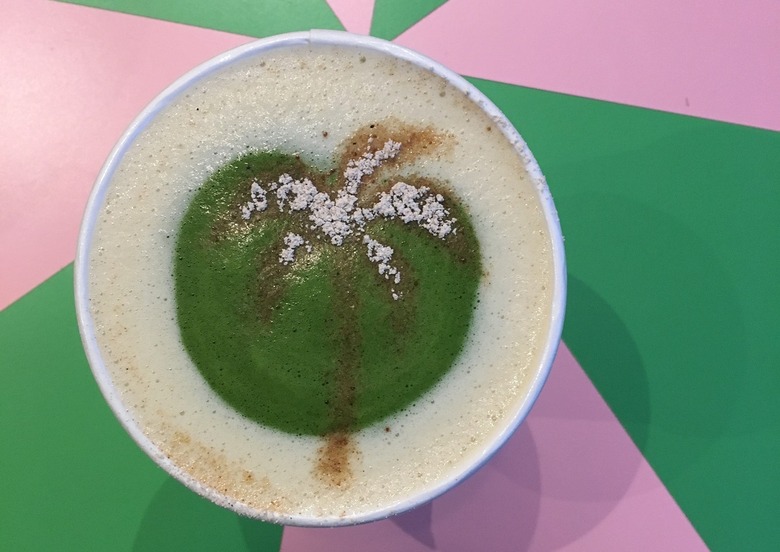 Pumpkin Spice Matcha Latte at Cha Cha Matcha, New York City