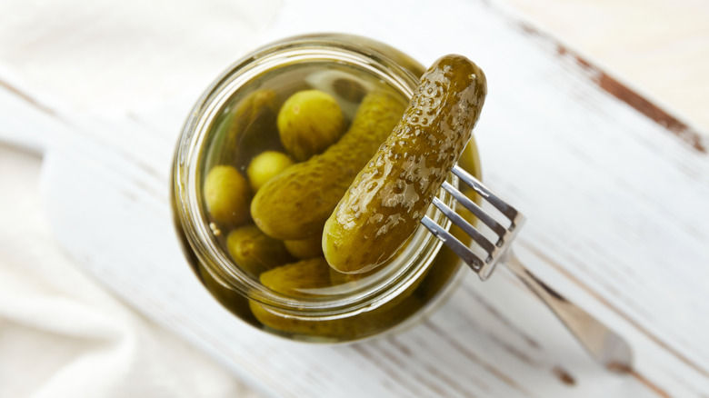 pickle on fork over pickle jar