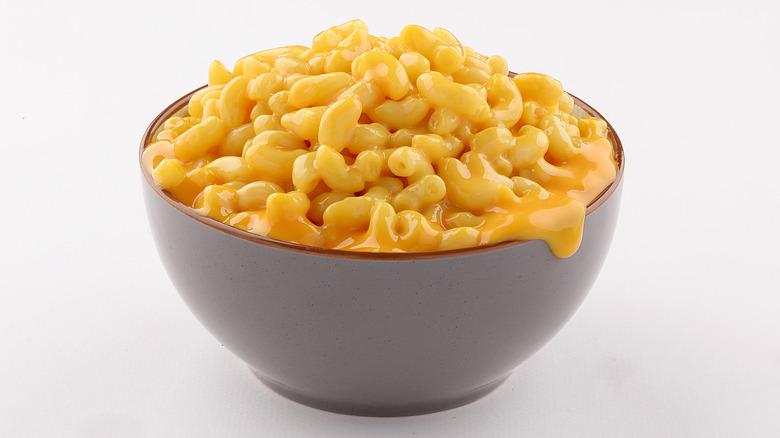 Bowl of macaroni and cheese