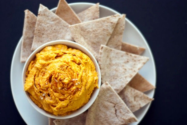 Spicy Sweet Potato Hummus