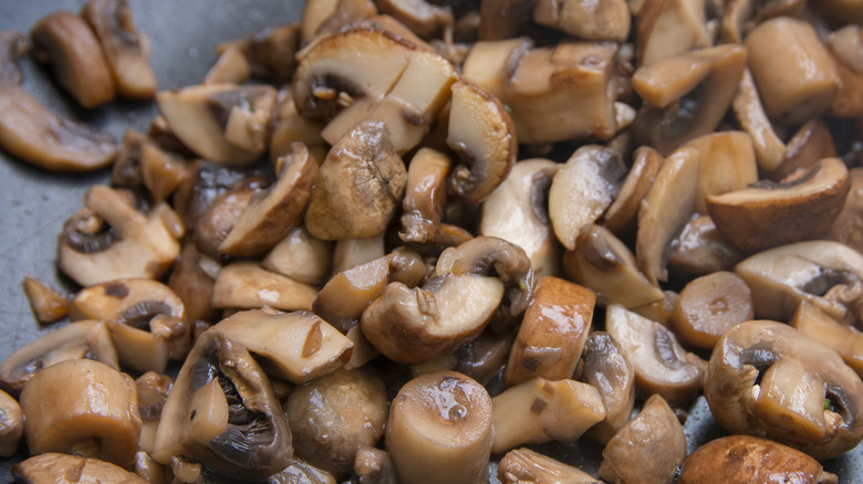 Mushrooms sauteéd