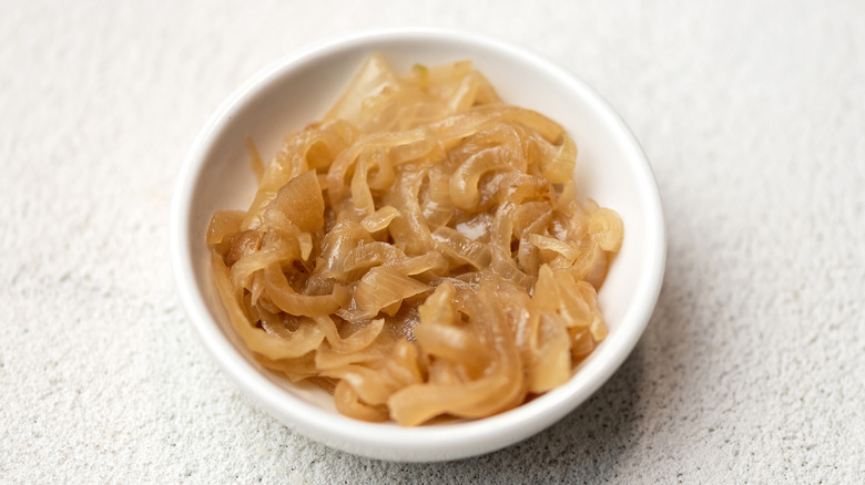 caramelized onions in bowl