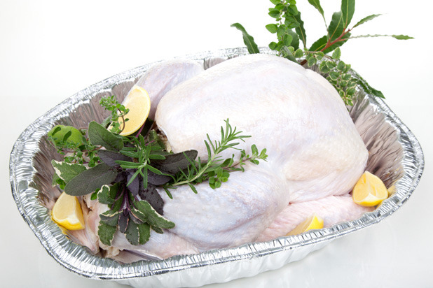 Bay and Lemon Brined Turkey