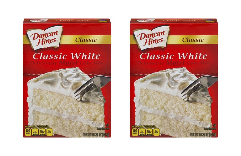 Duncan Hines Boxed Cake Mix