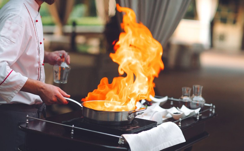 Tableside cooking