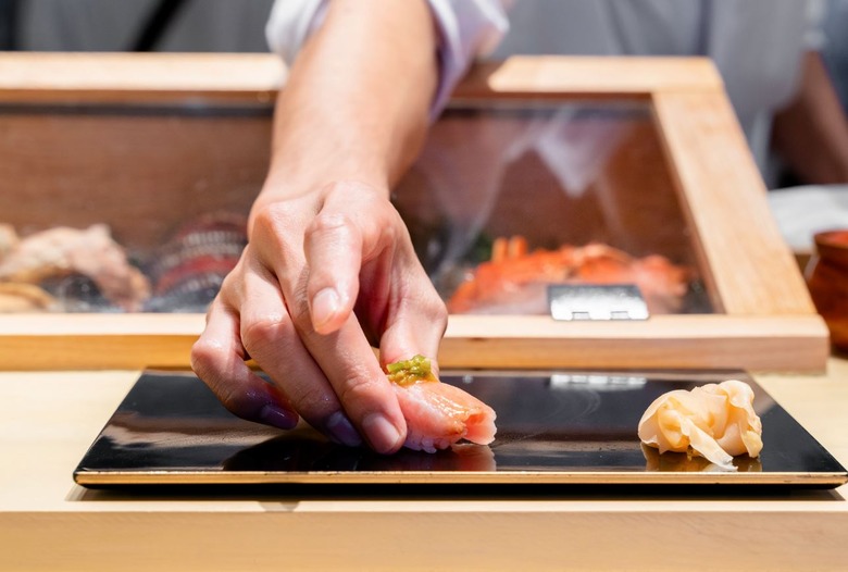 Omakase-style dining