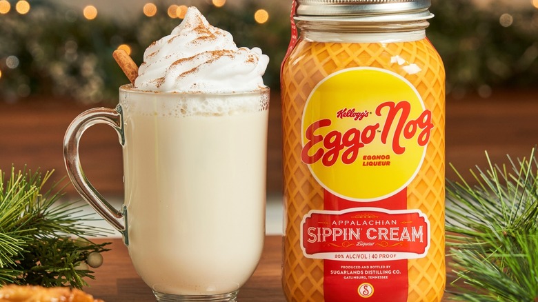 Eggo Nog Sippin Cream