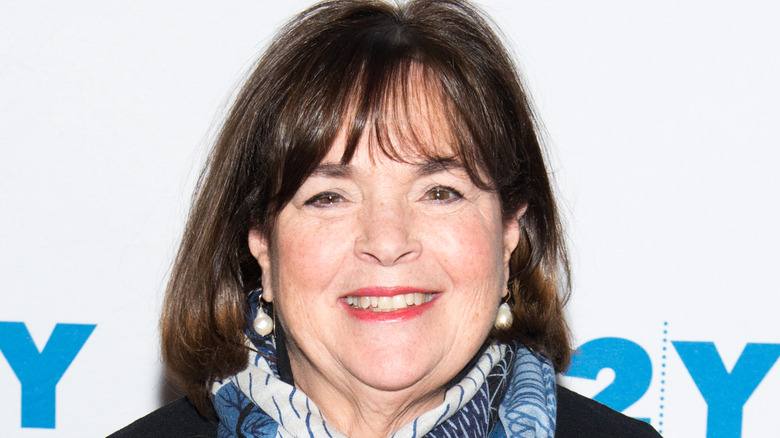 Ina Garten poses at event