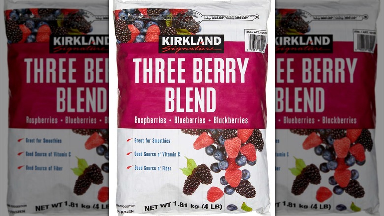 Costco's three berry blend bag