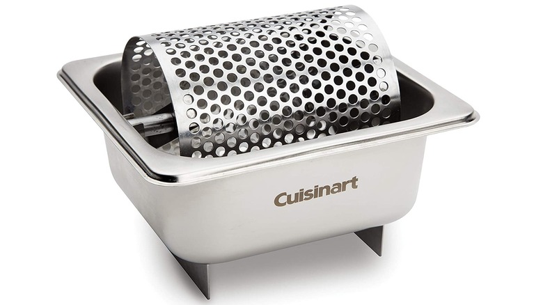 A stainless steel Cuisinart butter wheel