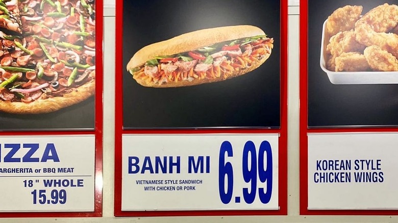 Costco Banh Mi sandwich
