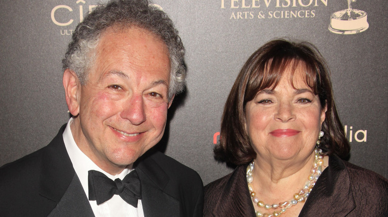 Ina and Jeffrey Garten smiling