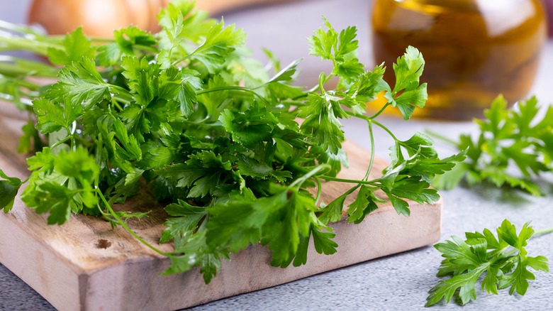 fresh Italian parsley 