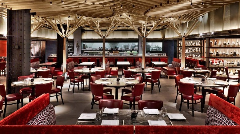 Interior of Nobu in New York