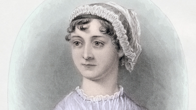 close up of jane austen