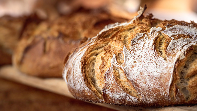 Loaf of rustic bread