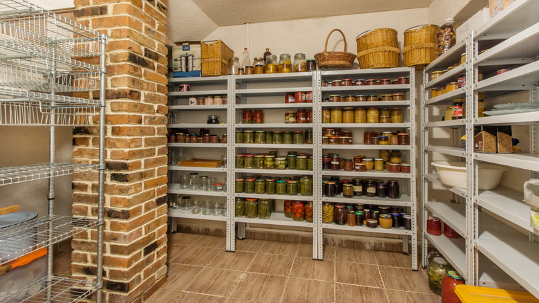 Home food storeroom