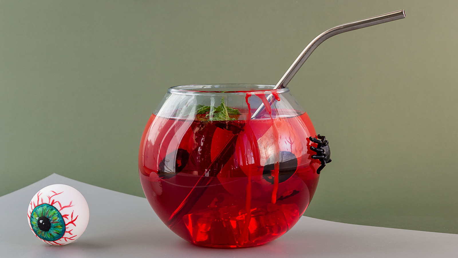 The Clever Way To Keep Halloween Punch Cold And Spooky At The Same Time