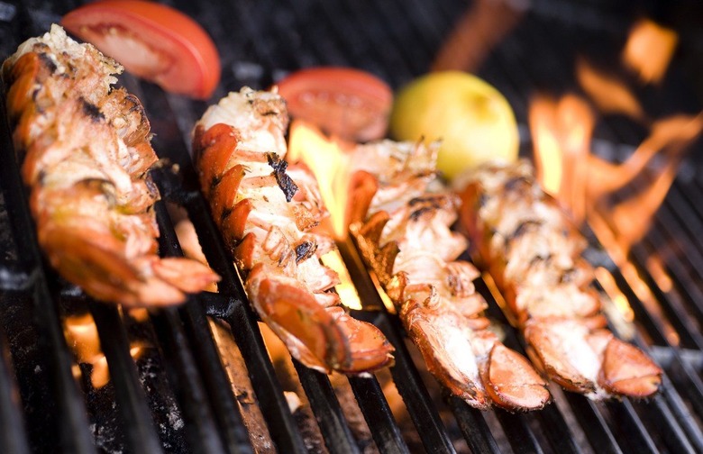 Grilled Lobster for Two, Italian Style