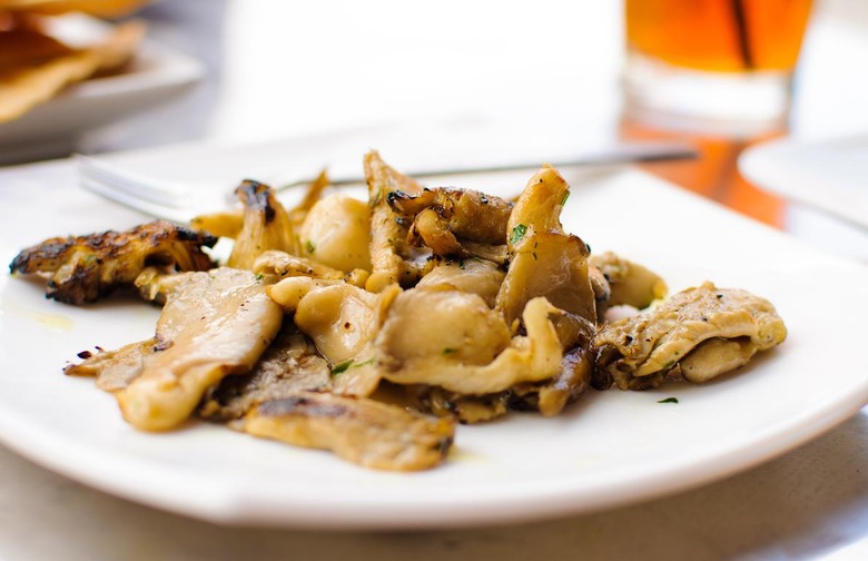 Grilled Oyster Mushrooms