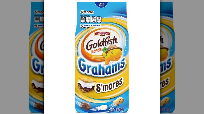 Goldfish s'mores bag