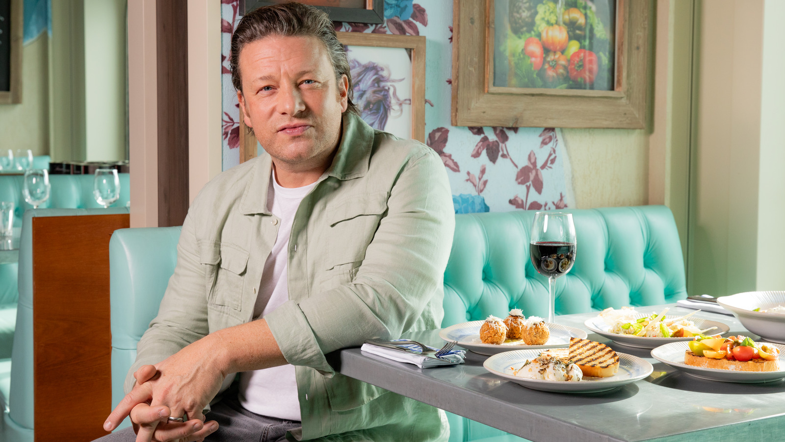 The Complicated Dessert Jamie Oliver Somehow Makes In His Air Fryer