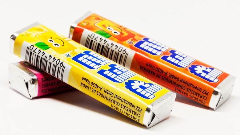 Pez candy packs