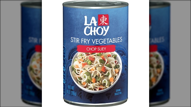 Can of La Choy vegetables