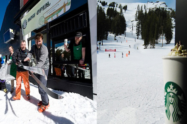 Ski-In/Ski-Out Starbucks (Squaw Valley, Calif.)