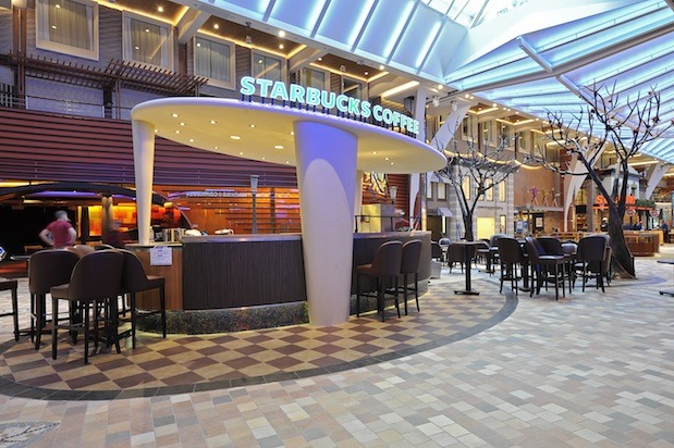 Allure of the Seas Starbucks (Royal Caribbean Cruise)