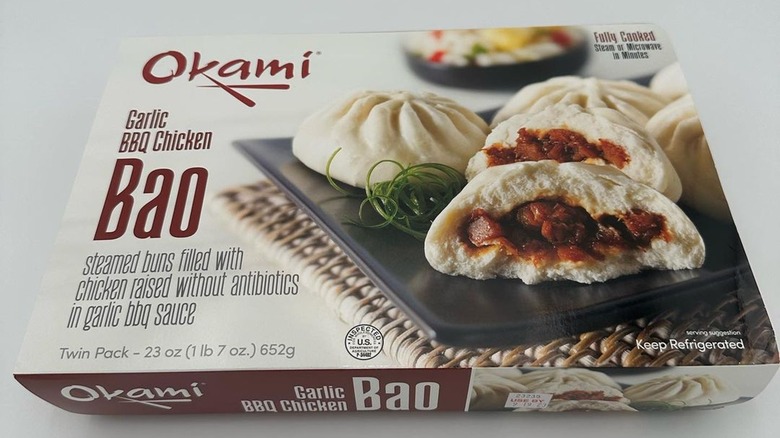 Okami chicken bao buns box