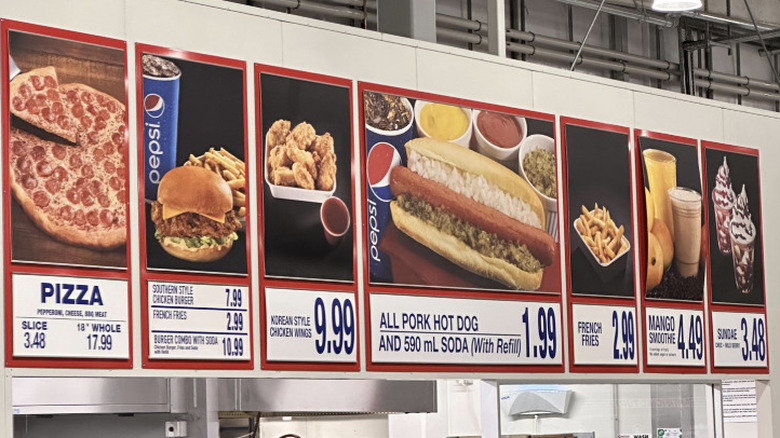 New Zealand Costco food court