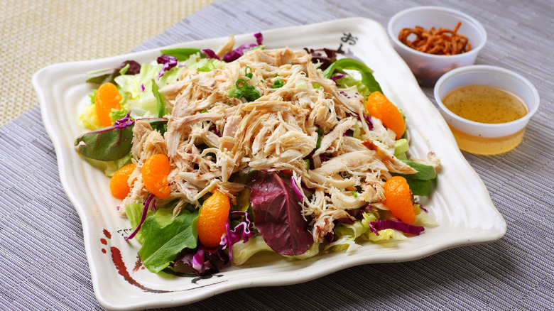 Asian chicken salad