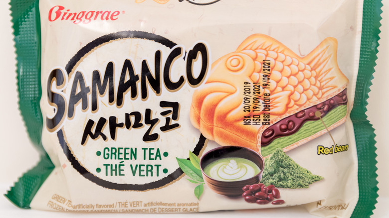 Samanco fish-shaped ice cream