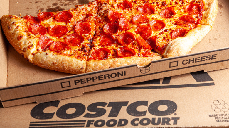 Costco food court pizza