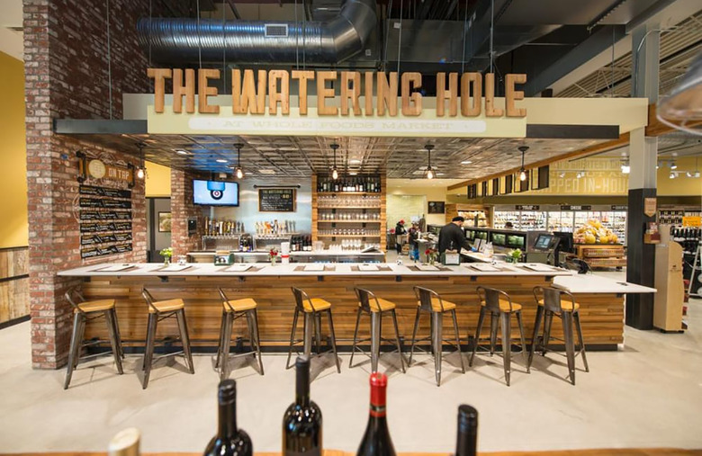 Craft beer bar: Whole Foods, Wegmans