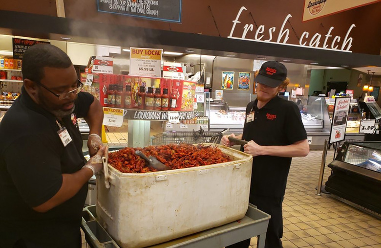 On-site seafood boils: Rouses