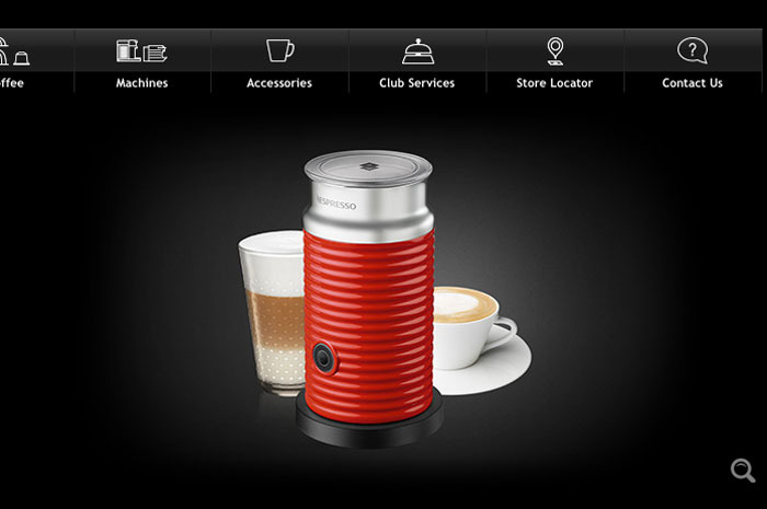 Aeroccino Red Nespresso