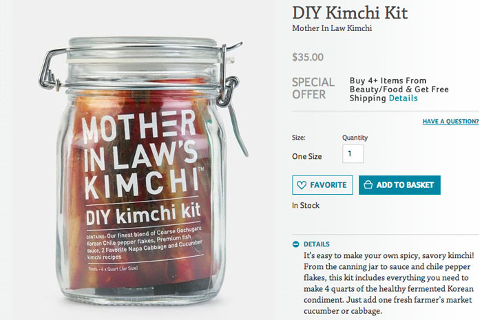 DIY Kimchi Kit: