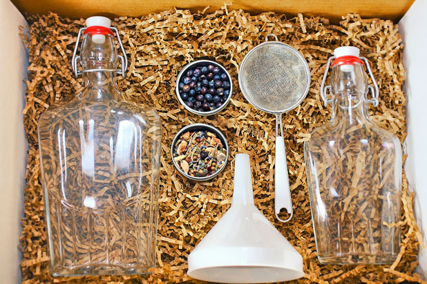 The Homemade Christmas Gin Kit   