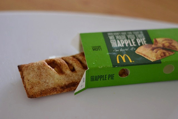 Dessert: McDonald's Apple Pie     