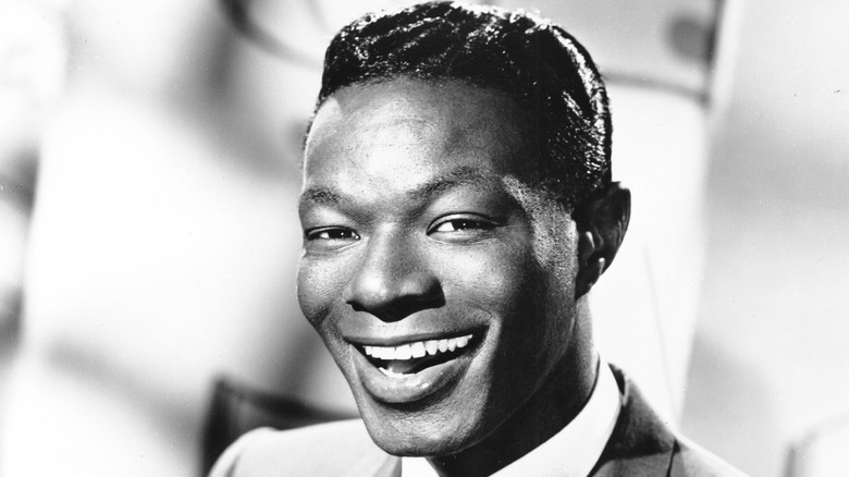 Nat King Cole smiling