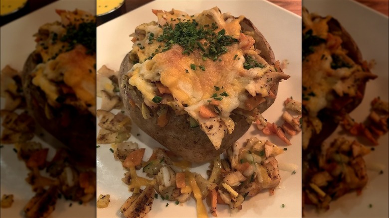 Claim Jumper loaded baked potato