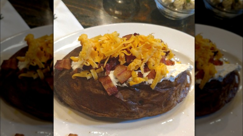 Del Frisco's loaded baked potato